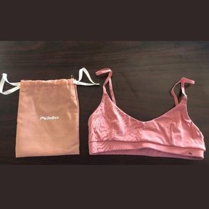 Meundies pink bralette